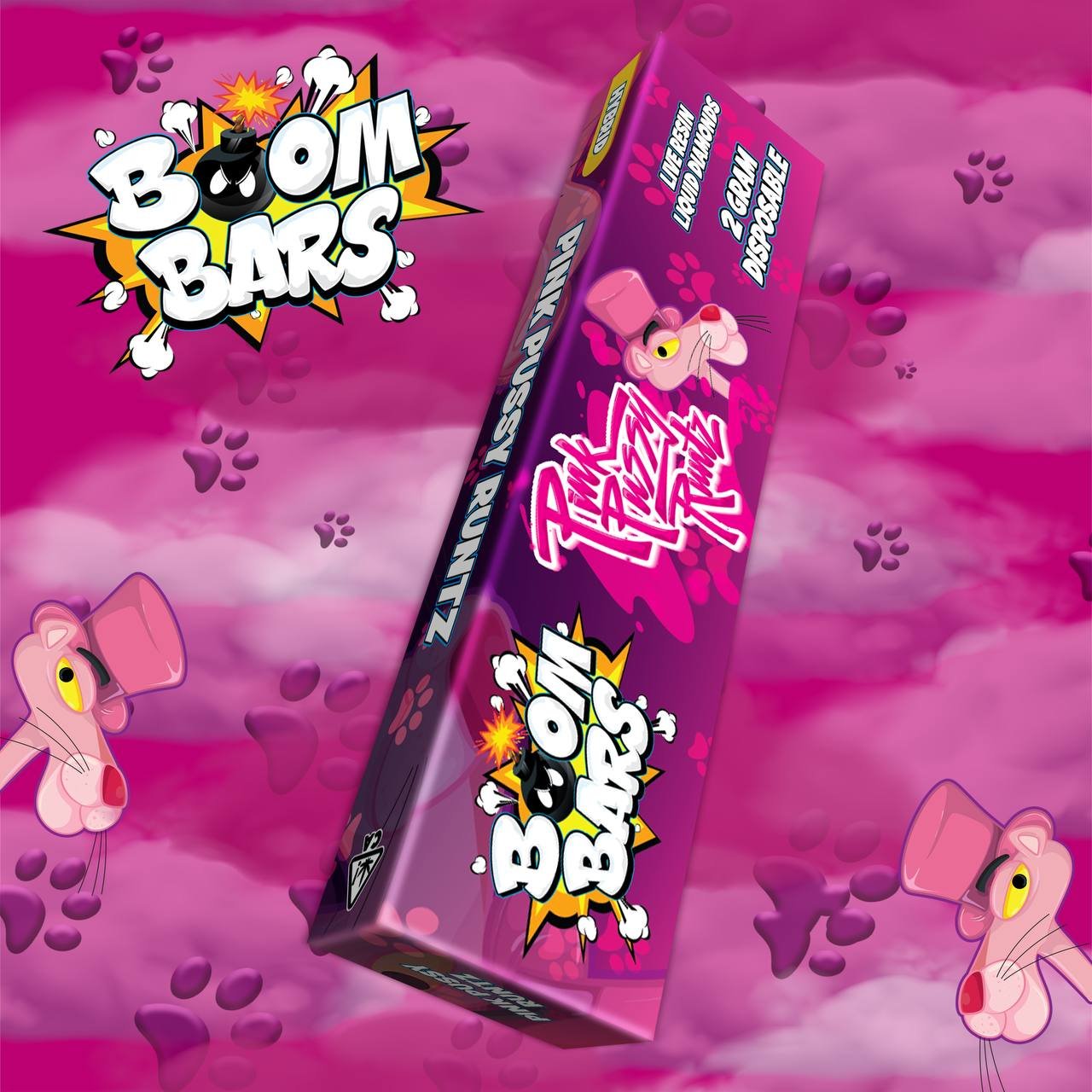 Boom Bars Pink Pussy Runtz